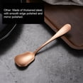 thumbnail image 1 of ziyahi 6pcs Stainless Steel Teaspoon Fork Travel Polish Portable Cutlery Set Tableware Kitchen Portable Spoon for Coffee Afternoon Tea Type 3, 1 of 9