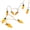 A, variant on 1.65 Meters Easter Carrot String Lights Led Mini Lights Scene Decorations Ambient Lighting 10 Light Battery Operated for Indoor Outdoor Party