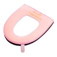 thumbnail image 2 of Latrodar Zipper Model Toilet Seat Household Embroidery Sitting Washer Novelty niversal Toilet Seat Pink Home Essentials, 2 of 5