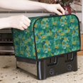 thumbnail image 7 of Sikiie Jungle Leopard Toaster Covers 2 Slice Dustproof Toaster Cover Bread Machine Cover, Dustproof Cover - 11.4" x 7.5" x 7.9", 7 of 7
