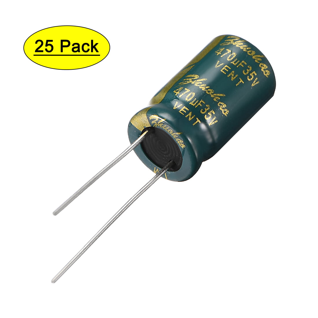 22uf  16v   electrolytic capacitors blu 25 pc 