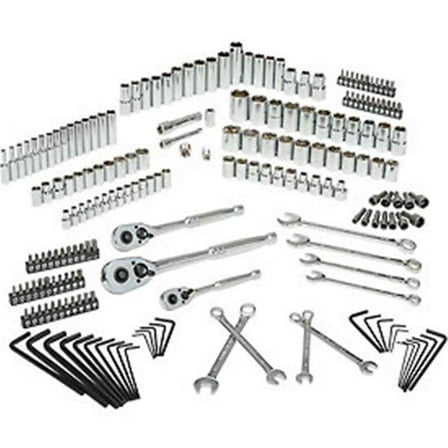 0.25 in., 0.38 in. & 0.5 in. Drive Mechanics Tool Set - 201 Piece