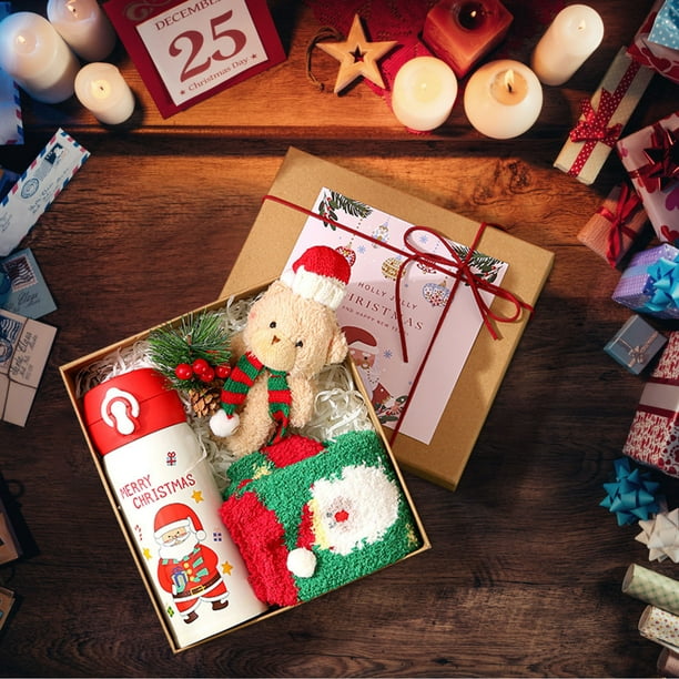 Christmas Gift Box Set Christmas Souvenirs Christmas Eve Gifts Gift Boxes For Girlfriends Beautifully Packaged Christmas Eve Gifts
