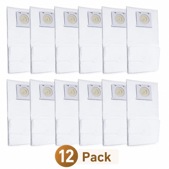 IB600 HEPA Bags Replacement Compatible with Kenmore IB600 Intuition Bagged BU4018 BU4020 BU4021 BU4022 BU4050 Upright Vacuum ,12-Pack