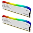 thumbnail image 4 of Memoria RAM DDR4 32GB 3200MHz KINGSTON FURY BEAST RGB 2x16GB Blanco, 4 of 6