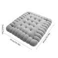 thumbnail image 3 of Fart Cushion, Whoopee Cushion, Chair Seat Cushion, Round Bump Massage, Non-Slip Bottom, Office Chair Pad, Gray Beige, 3 of 6