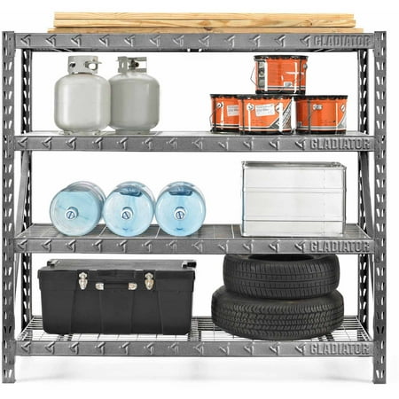 Gladiator 77 4 Tier Rack Shelf Com
