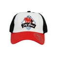 thumbnail image 2 of Gravity Threads Surf Beach Low Profile Adjustable Hat, Black/Red, 2 of 4