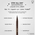 thumbnail image 3 of stila Traceur pour les Yeux Liquide Imperméable Longue Tenue, Brun Foncé, 3 of 3