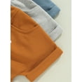 thumbnail image 7 of Hirigin 3-Pack Toddler Baby Boy Summer Sports Shorts Solid Drawstring Shorts Pants 6 12 18 Months 2T 3T Casual Clothes, 7 of 7