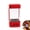 Orange Red, variant on AI Hologram Robot, 3D Projection Display, Smart Desktop Gadget | Desktop Interactive Gadget, WiFi Voice Control, Rechargeable ABS Body, Animated Avatars, Ideal For Office Desk Home