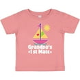 thumbnail image 3 of Inktastic Grandpas First Mate Girls Pink Sailboat Girls Baby T-Shirt, 3 of 5