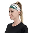 thumbnail image 5 of Uemuo Hawaii Palms Printed Sports Headbands for Men Women,Moisture Wicking Workout Headband, Sweatband Headbands,Non-slip Workout Gym Yoga Headband, 5 of 9