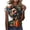 Multicolor#15, variant on Women's Month Print Crewneck Loose Fit T-Shirt | Plus Size (S-5XL) Casual Summer Tops
