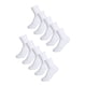 thumbnail image 1 of Paquete de 10 calcetines ligeros uxcell para mujer 7-9 blanco, 1 of 5