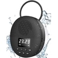 thumbnail image 1 of Altavoz de ducha AGPTEK impermeable Bluetooth 5.0 negro, 1 of 8