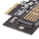 thumbnail image 2 of Adaptador PCIE a M2/M.2 PCI Express X4 X8 X16 NVME M.2 SSD Tarjeta de expansión PCIE Tmvgtek Para estrenar, 2 of 9