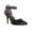 Black, variant on Bandolino Womens Ginata Patent Leather Ankle Strap