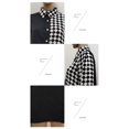 thumbnail image 5 of Camiseta Básica Camiseta básica Colorblock gasa para mujer, camisa informal, blusa, traje de oficina para mujer Cgtredaw Para estrenar, 5 of 5