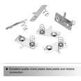 thumbnail image 3 of 10 Pcs Battery Metal Spring Contact Plate 28mm x 12mm Positive Negative Bipolar Conversion Nickeling Plate, 3 of 6