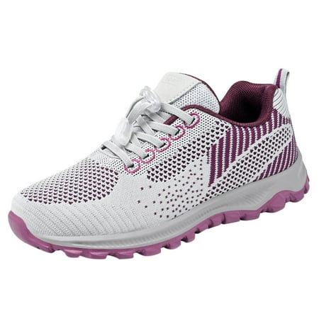 

gvdentm Sneakers For Women Walking Shoes Fashion Summer And Autumn Women Sneakers Flat Non Node Sneakers for Women