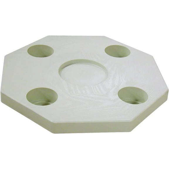 JIF Marine Octagonal Ivory Table Top Only (No Pedestal)
