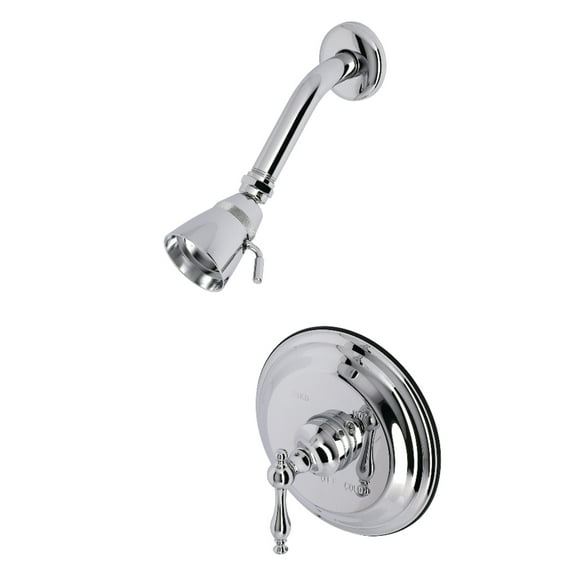 Kingston Brass KB2631NLSO Single-Handle Pressure Balanced Shower Faucet, Polished Chrome
