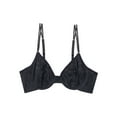 thumbnail image 2 of No Boundaries Juniors' Unlined Sheer Mesh Demi Underwire Bra, Style-NB461, 2 of 5