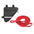 thumbnail image 2 of Cuerda de remolque elástica para bicicleta para niños, correa de elástica para ciclismo de MTB para ir más lejos con su hijo, compatible con rojo Soledad cuerda de remolque de bicicleta, 2 of 10