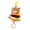 a, variant on Kiddiway Jollybaby Baby Stacking Pull Toy with Bell - Plush Figurine & Cute Plushies, Baby Rattles & Plush Rings, Soft Sensory Rattle, Stacking Rings, Auditory, Stroller Hanging,b