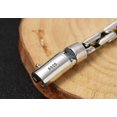 thumbnail image 7 of K-KED Pure S925 Sterling Silver Bracelet Men Women 8mm Square Box Link Chain 8.26inchL, 7 of 7
