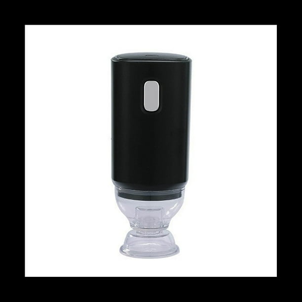 Bomba de Aire EléCtrica Recargable por USB para Impresora 3D, Bolsa de VacíO de , Bombeo RáPido con una Tecla y MúLtiples Aplicaciones, Negro