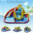 thumbnail image 3 of Gymax 7-in-1 Inflatable Water Slide Water Park Kids Bounce Castle Without Air Blower, 3 of 10