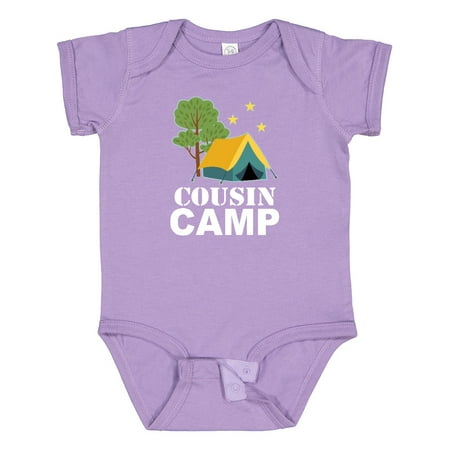 

Inktastic Cousin Camp Apparel Camping Gift Baby Boy or Baby Girl Bodysuit
