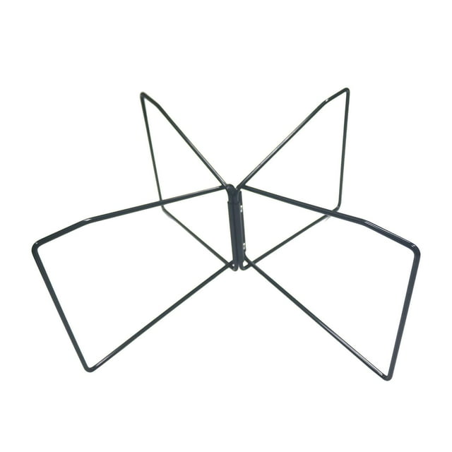 Soporte para enfriador plegable, soporte de almacenamiento multiusos para pesca, barbacoa, camping Negro