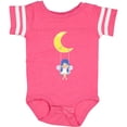 thumbnail image 3 of Inktastic Stardust Fairy, Cute Fairy, Fairy on a Swing, Moon Girls Baby Bodysuit, 3 of 5