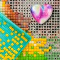 thumbnail image 3 of Cuadros Decorativos Cubierta de imán de corazón de amor para MINDER herramientas de Likrtyny pintura de diamantes 5D DIY herramienta de fijación de lienzo accesorios de bordado de diamantes, 3 of 8