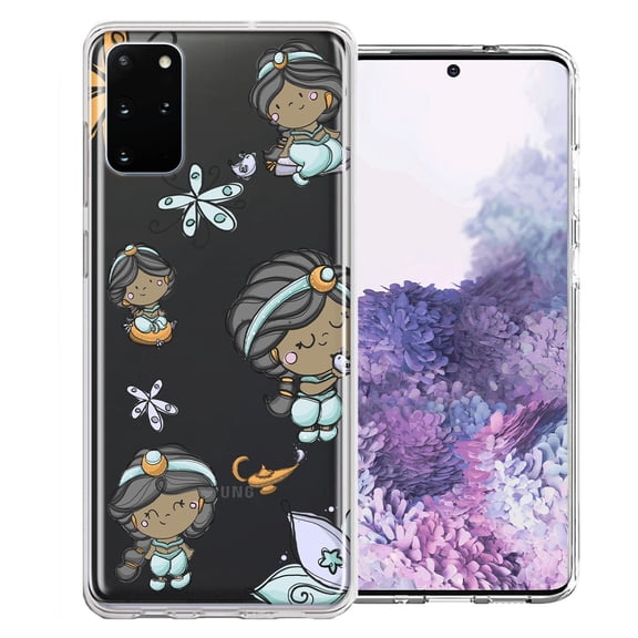 MUNDAZE For Samsung Galaxy S20 Plus Cute Princess Design Double Layer Phone Case Cover