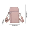 thumbnail image 3 of Beautynvta Small Crossbody Bag for Women, Mini Phone Purses, Cell Phone Purses Travel Pouch Shoulder Tote Bag Handbags, Pink, 3 of 6