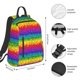 thumbnail image 2 of Balery Bright Rainbow Mochila ligera para hombre y mujer: duradera e impermeable, ideal para la escuela, el trabajo, viajes y uso diario., 2 of 7