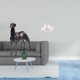 thumbnail image 2 of Figura De Elefante De Resina, Centro De Mesa, Escultura única, Decoración De Mesa, Estatuas Para Sala De Estar, Entrada, Hotel, Oficina, Dormitorio, Navidad., 2 of 8