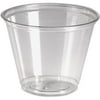 Dixie Crystal Clear Plastic Cups, Clear, 50 / Pack
