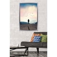 thumbnail image 2 of Scenery - Morning by the Lake Wall Poster, 22.375" x 34", Framed, 2 of 3