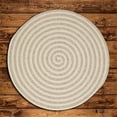 thumbnail image 1 of Colonial Mills Rug OL23R096X096 8 x 8 ft. Woodland All-Natural Round Braided Rug  Light Gray, 1 of 1