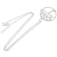 thumbnail image 3 of WASHWEPE 1Pack Car Interior Ornaments Zinc Alloy Crystal 34.0x3.0x0.5in, 3 of 8