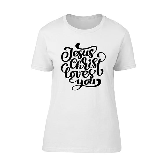 Christ Loves You Tee Men's -Image by Shutterstock