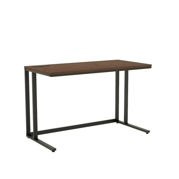 Furniture of America Nillaine Wood Writing Desk with USB