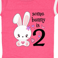 thumbnail image 4 of Inktastic Somebunny is Two-second Birthday Bunny Boys or Girls Baby Bodysuit, 4 of 5