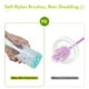 thumbnail image 5 of Juego de cepillos para biberones Carebabymore con limpiador de pezones y pajita, 5 of 7