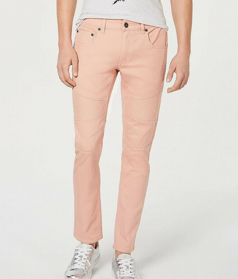 pink skinny jeans mens